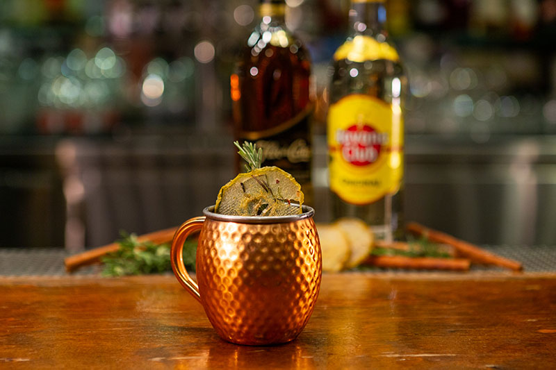 warmin' up with rum caramba