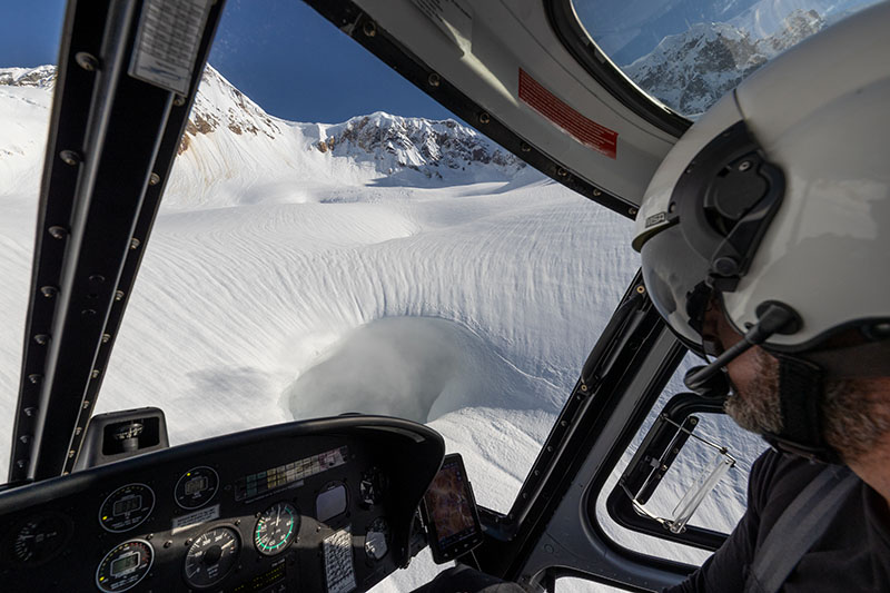 Whistler Heli Skiing, winter.